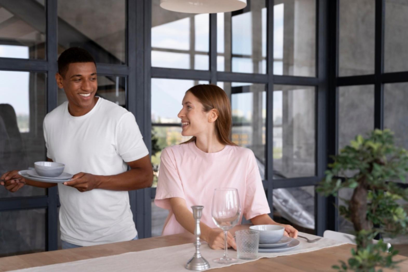 Financial planning workspace with seasonal calendar and budgeting materials