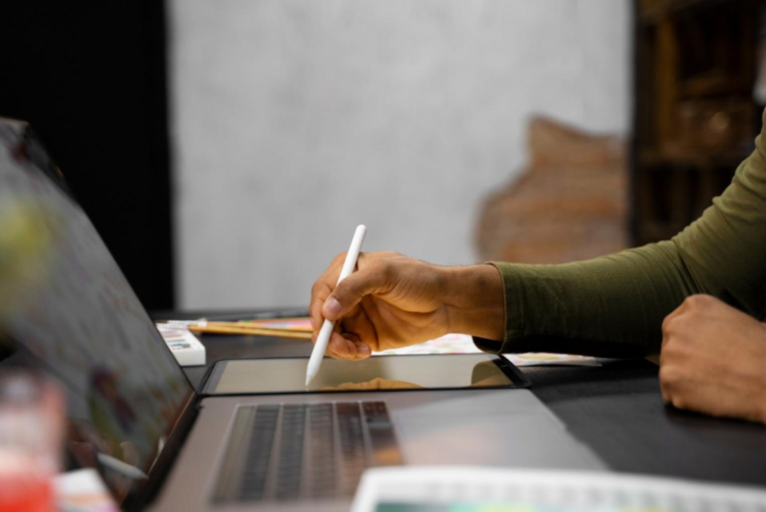 Student reviewing seasonal budget planning materials