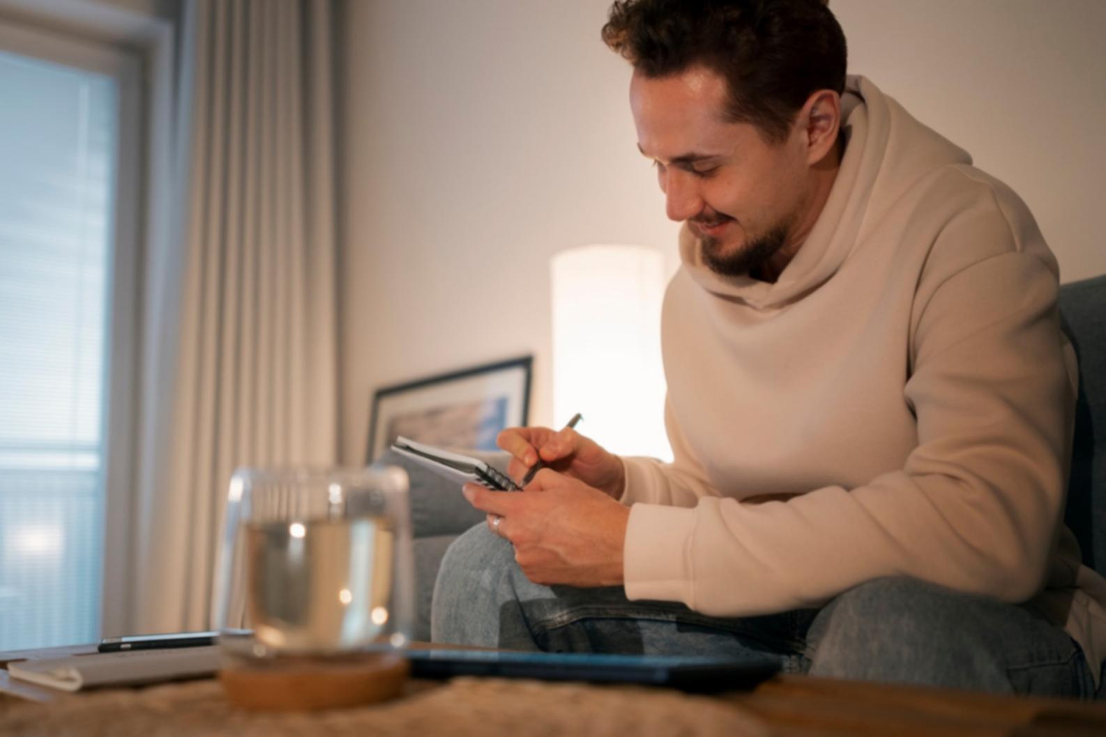 Financial tracking system with quarterly expense breakdown